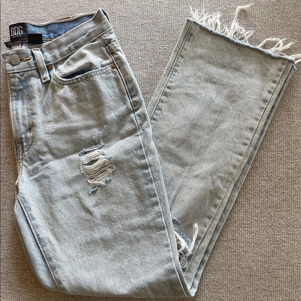 BDG bootcut ripped jeans
